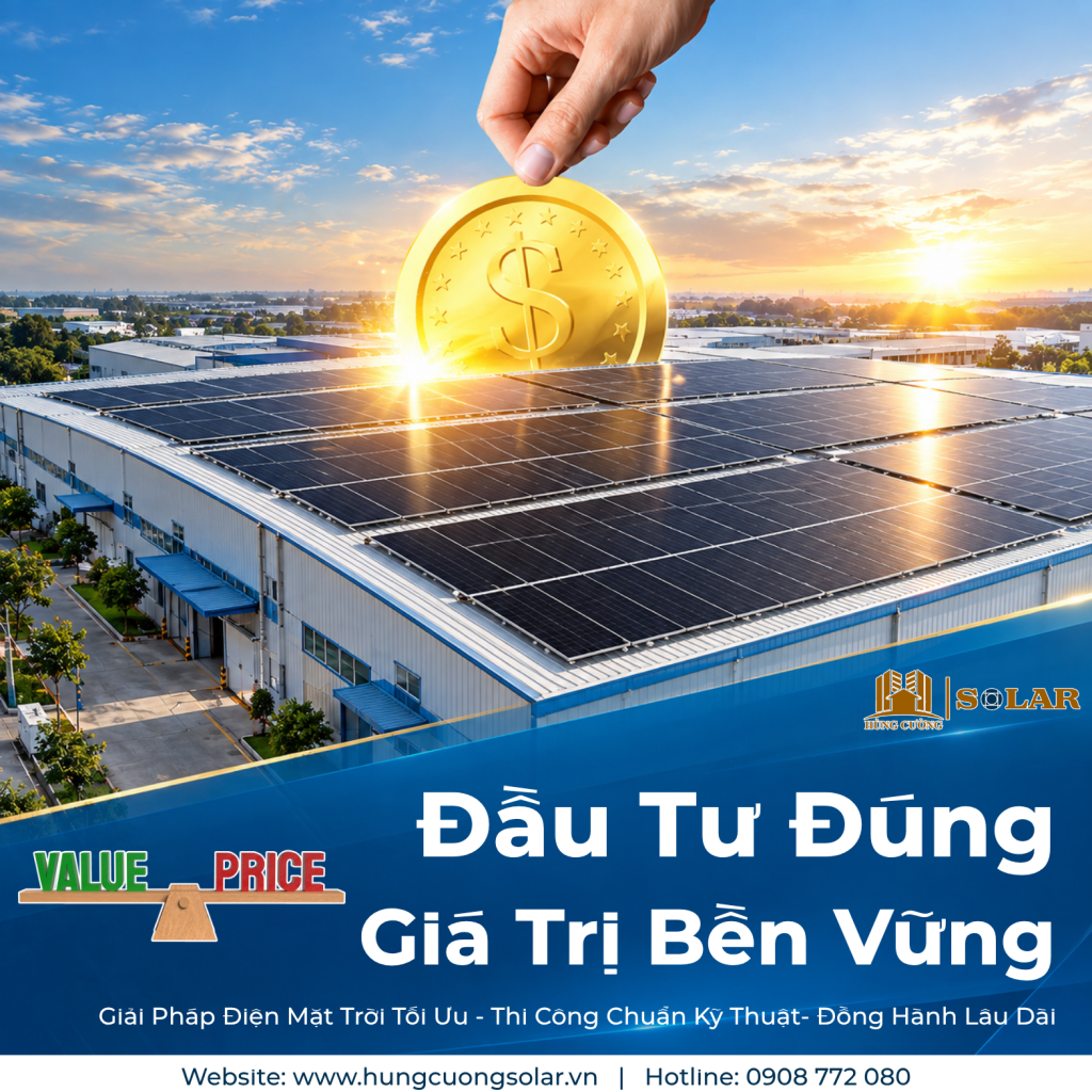 Hùng Cường Solar đơn vị thi công điện mặt trời uy tín